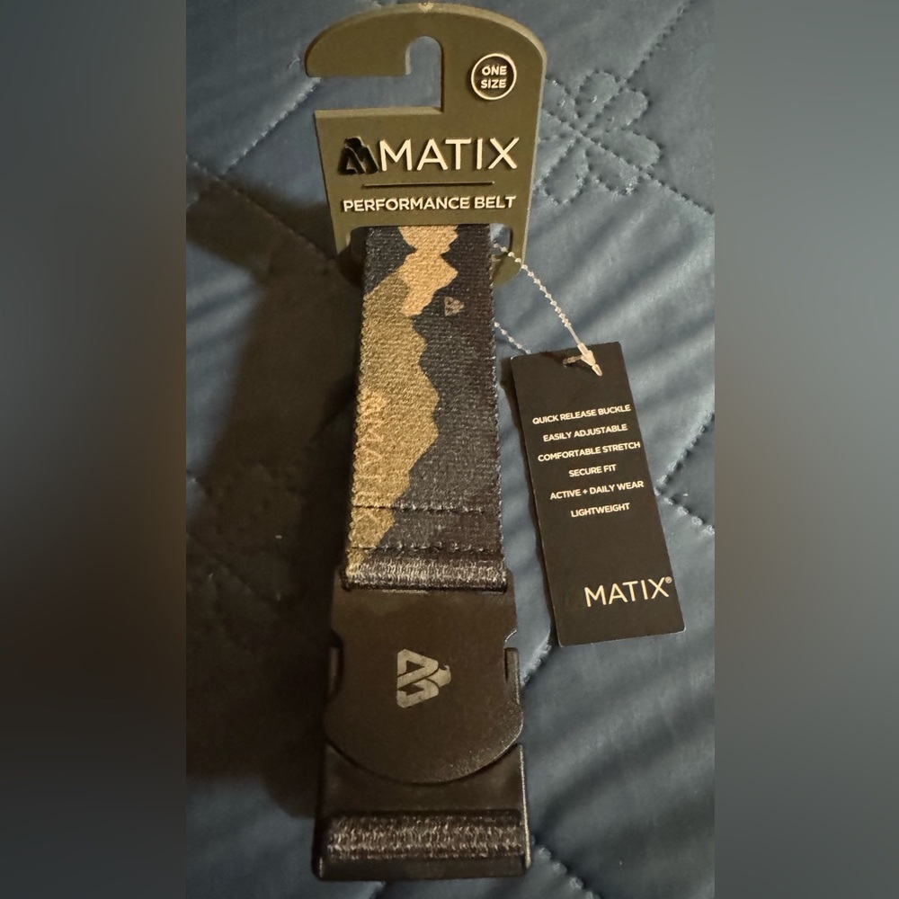 NWT Matix Stretch Camouflage Performance Belt One Size
